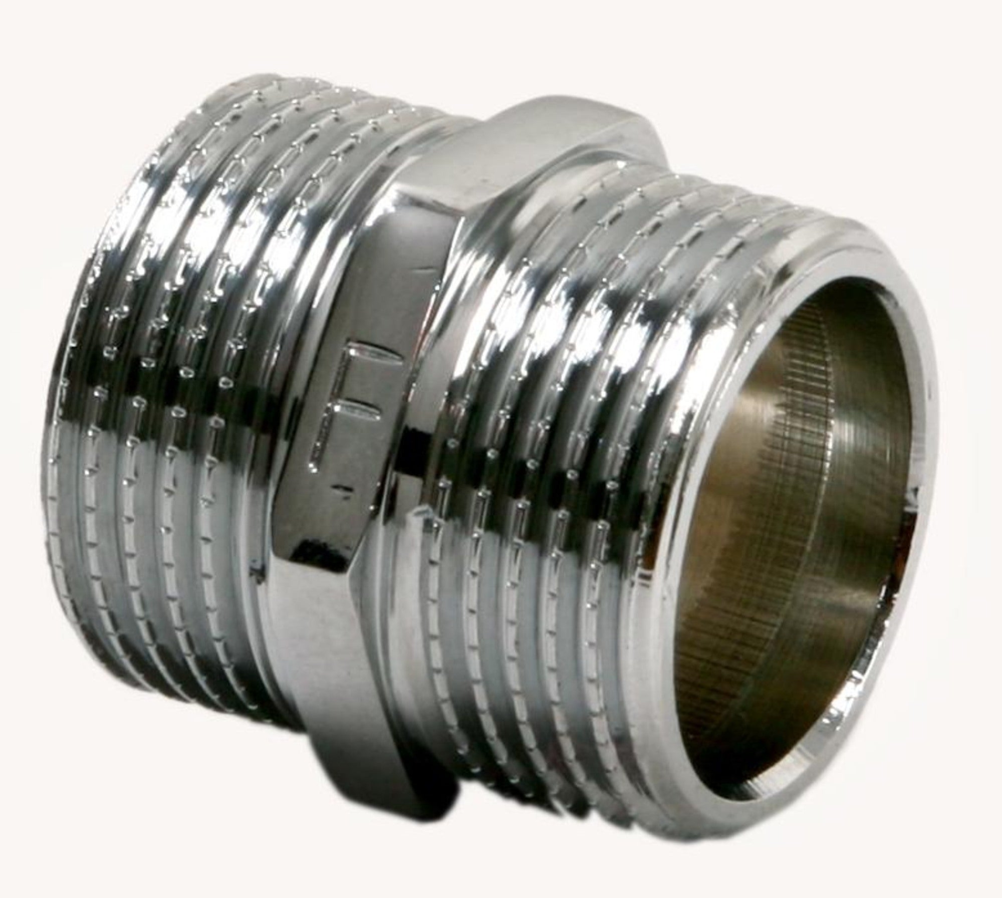 Nypel mosiężny 1/2" chrom