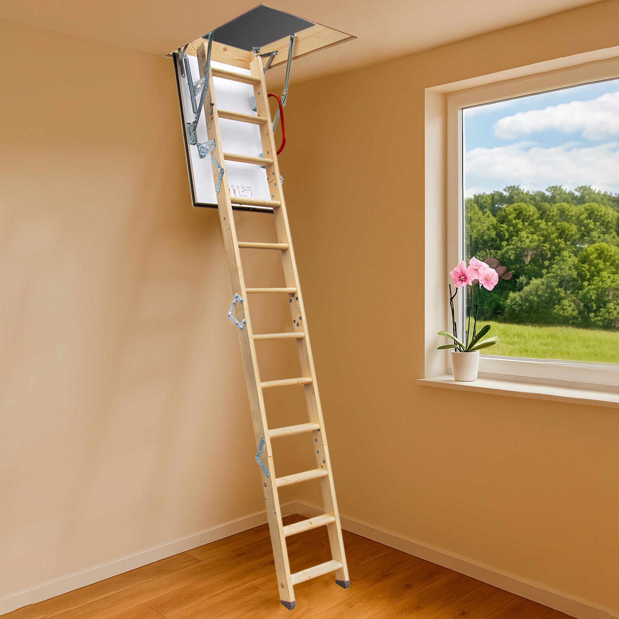 Schody strychowe Greenline wym. 90x70 7