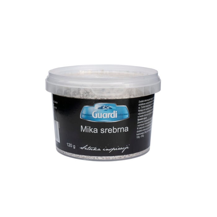 Mika do tynku Guardi srebrna 120g
