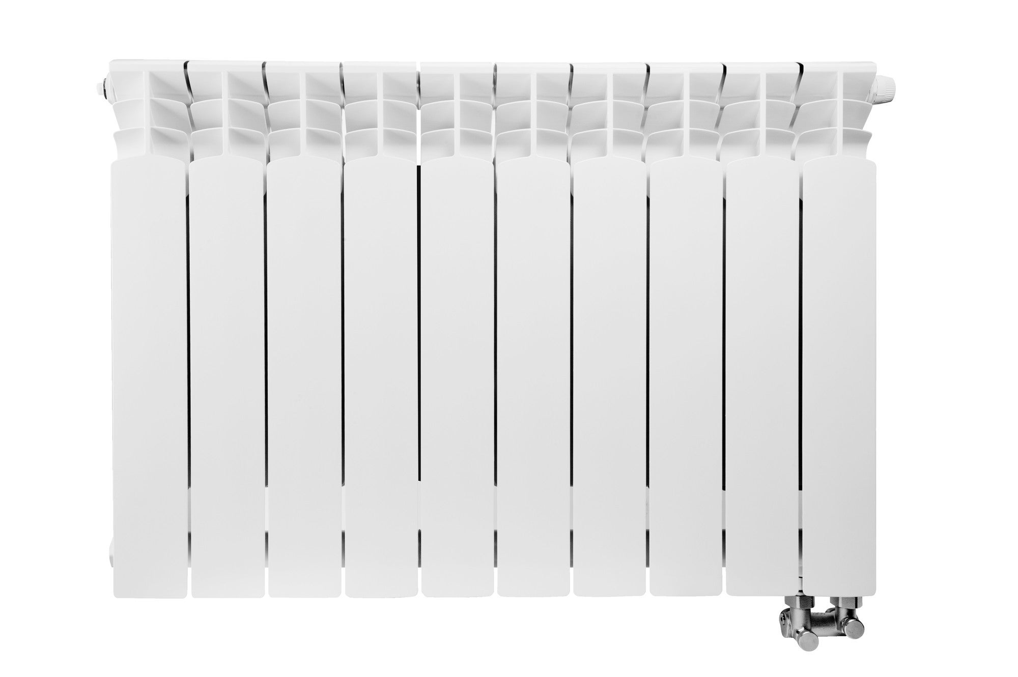 Grzejnik aluminiowy G500F/D, 10-elementowy, biały 1