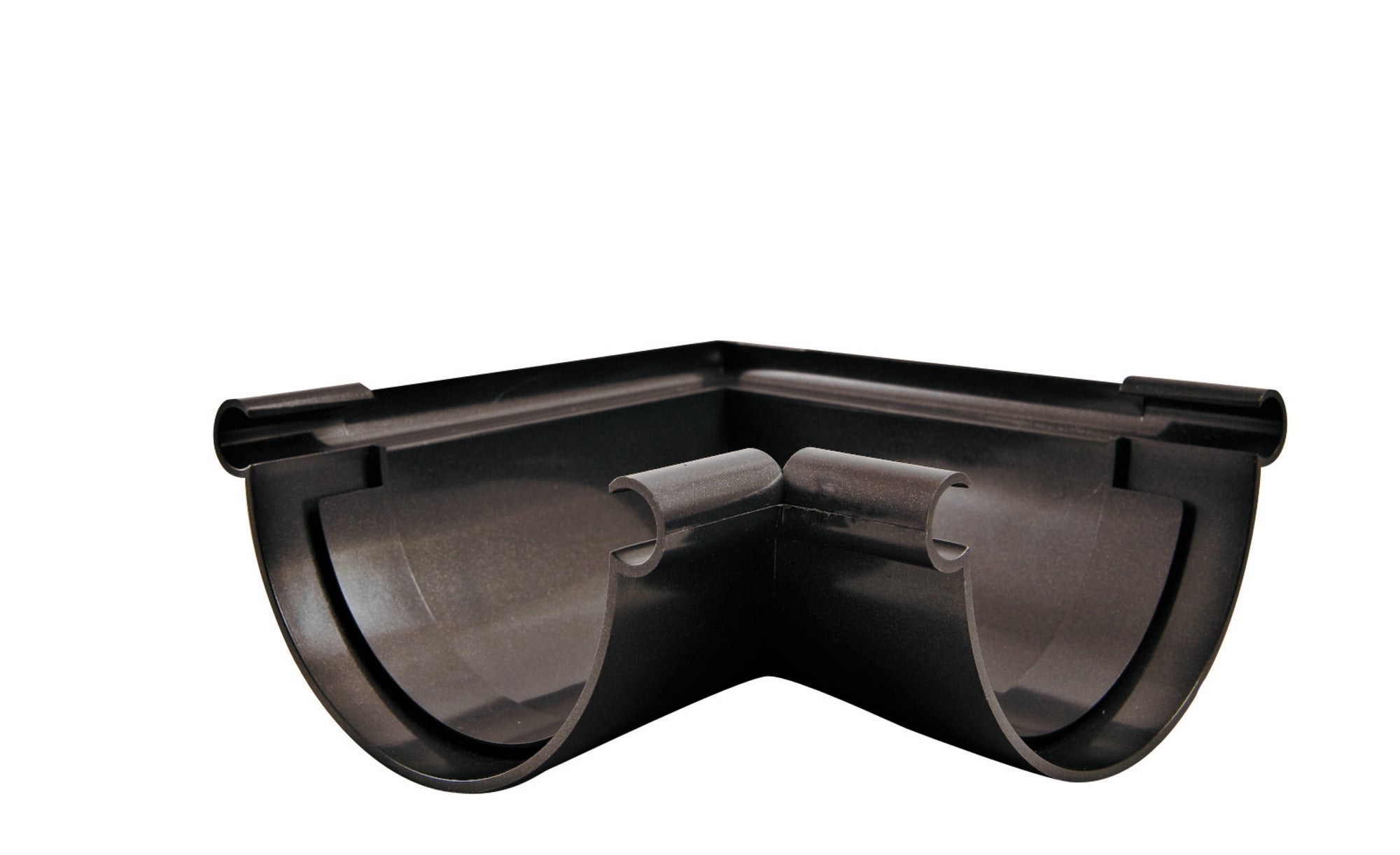 Łącznik kątowy zewnętrzny G80, brązowy PVC Scala Plastics 1