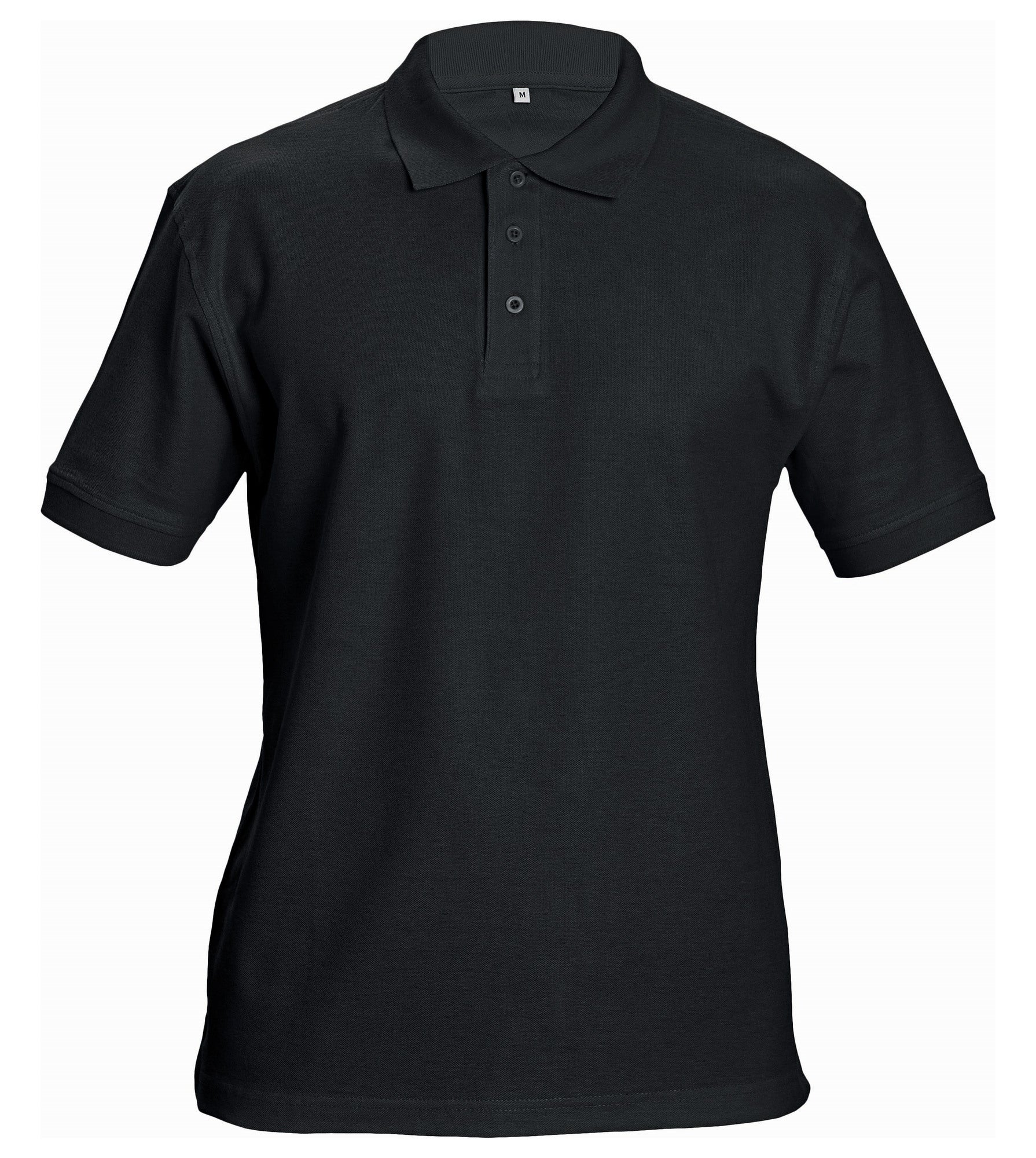 Koszulka polo DHANU czarna Cerva, rozm. L (54) 0