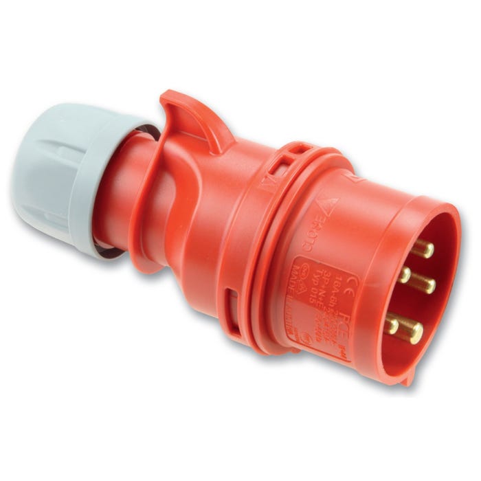 Wtyczka siłowa, przenośna 16A 3P+N+Z 400V IP44 PCE