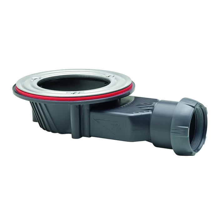 Odpływ brodzikowy Slim+ fi 90 mm, bez grzybka