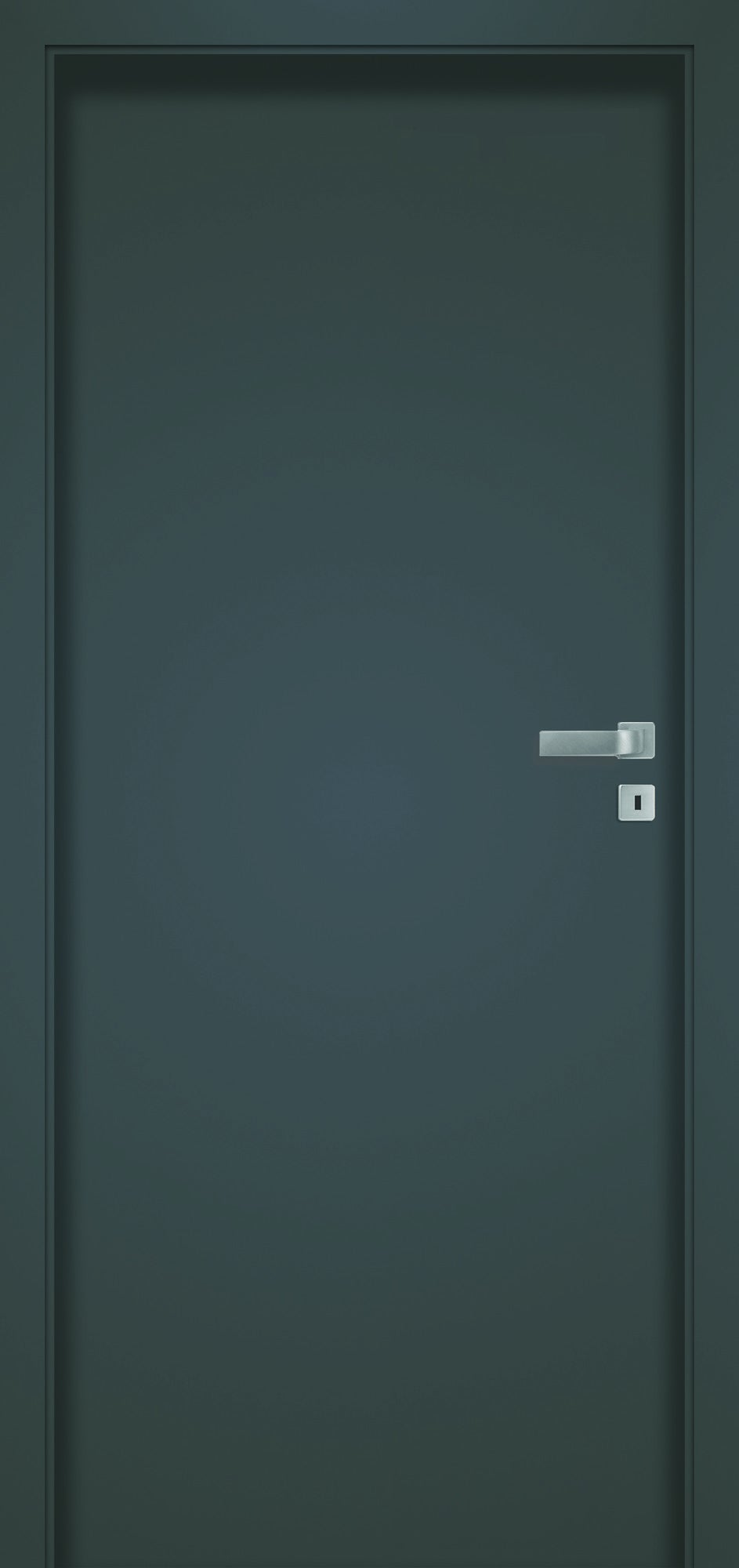 Skrzydło pełne Haptic 80 prawe czarny