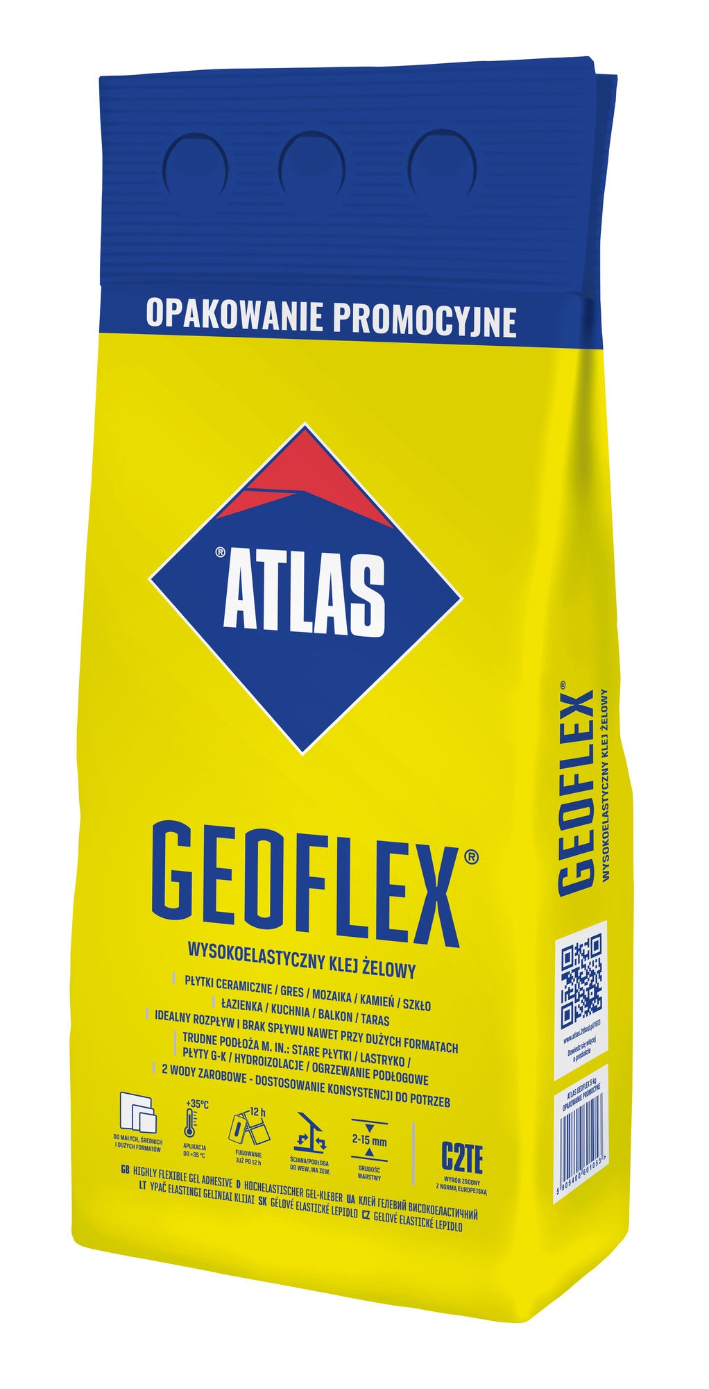 Zaprawa klejowa Atlas Geoflex 5 kg 1