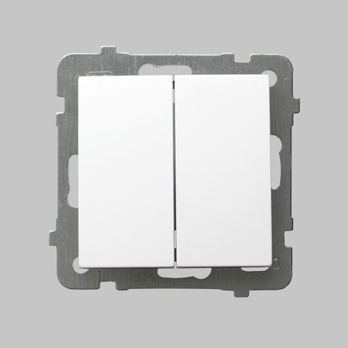 Ospel As biały łącznik schodowy podświetlany