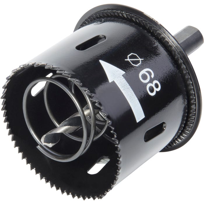 Otwornica z wyrzutnikiem 68 mm Wolfcraft