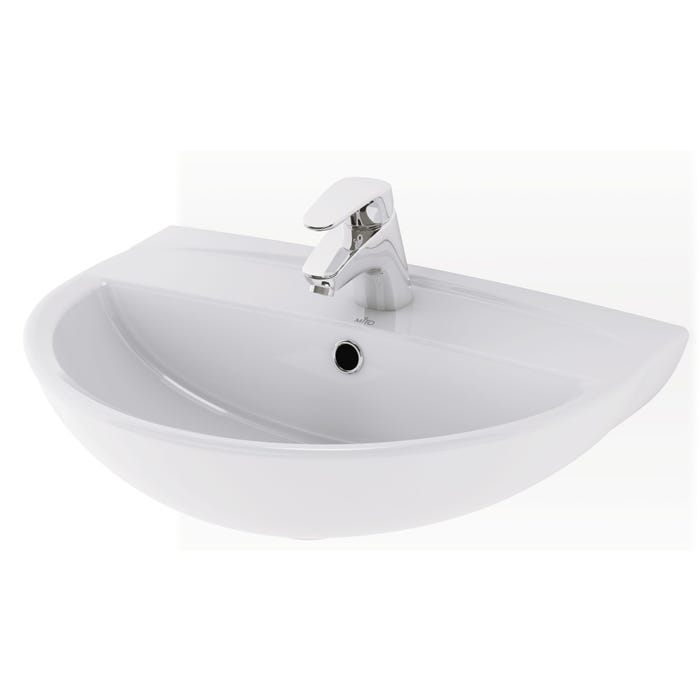 Umywalka Cersanit Mito Red 50 cm biała