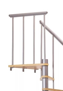 Schody spiralne Calgary średn.140cm srebrne 3