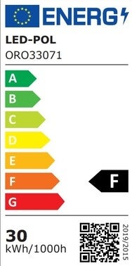 Naświetlacz LED sieciowy 30W, 2400Lm, 4000K 2
