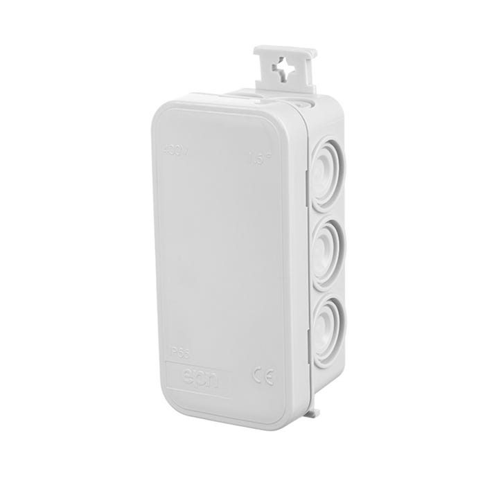 Puszka natynkowa E10 szara IP55