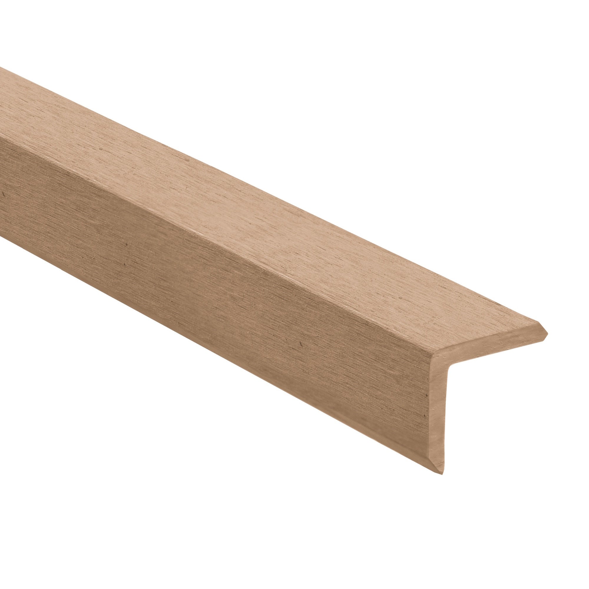 Listwa kompozytowa narożna Modern, teak, 45x45x2400 mm