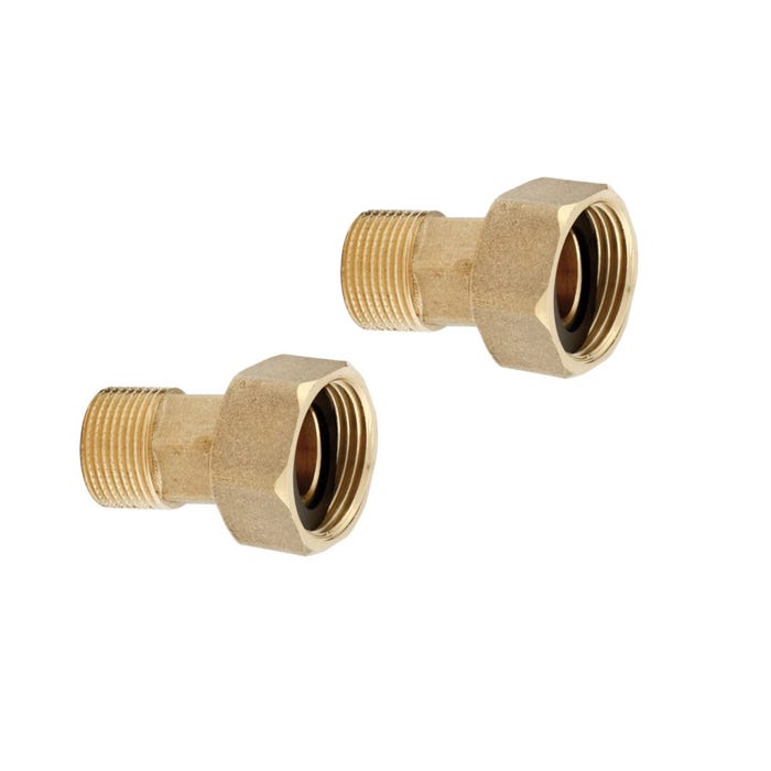 Półśrubunek do wodomierza 3/4", 2 szt