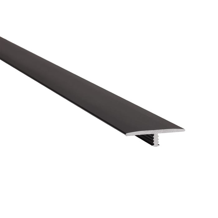 Kształtownik aluminiowy czarny 29x8x2mm 2m