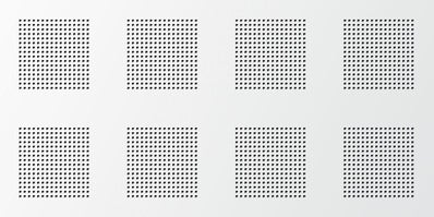 Płyta sufitowa GK gipsowo kartonowa akustyczna RIGIPS BIG QUATTRO 46 12,5/1200/2400 mm