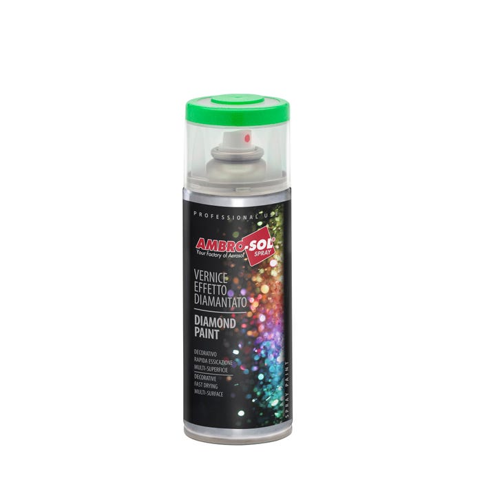 Spray Lakier metaliczny Ambro-Sol Diamond czarny 400ml