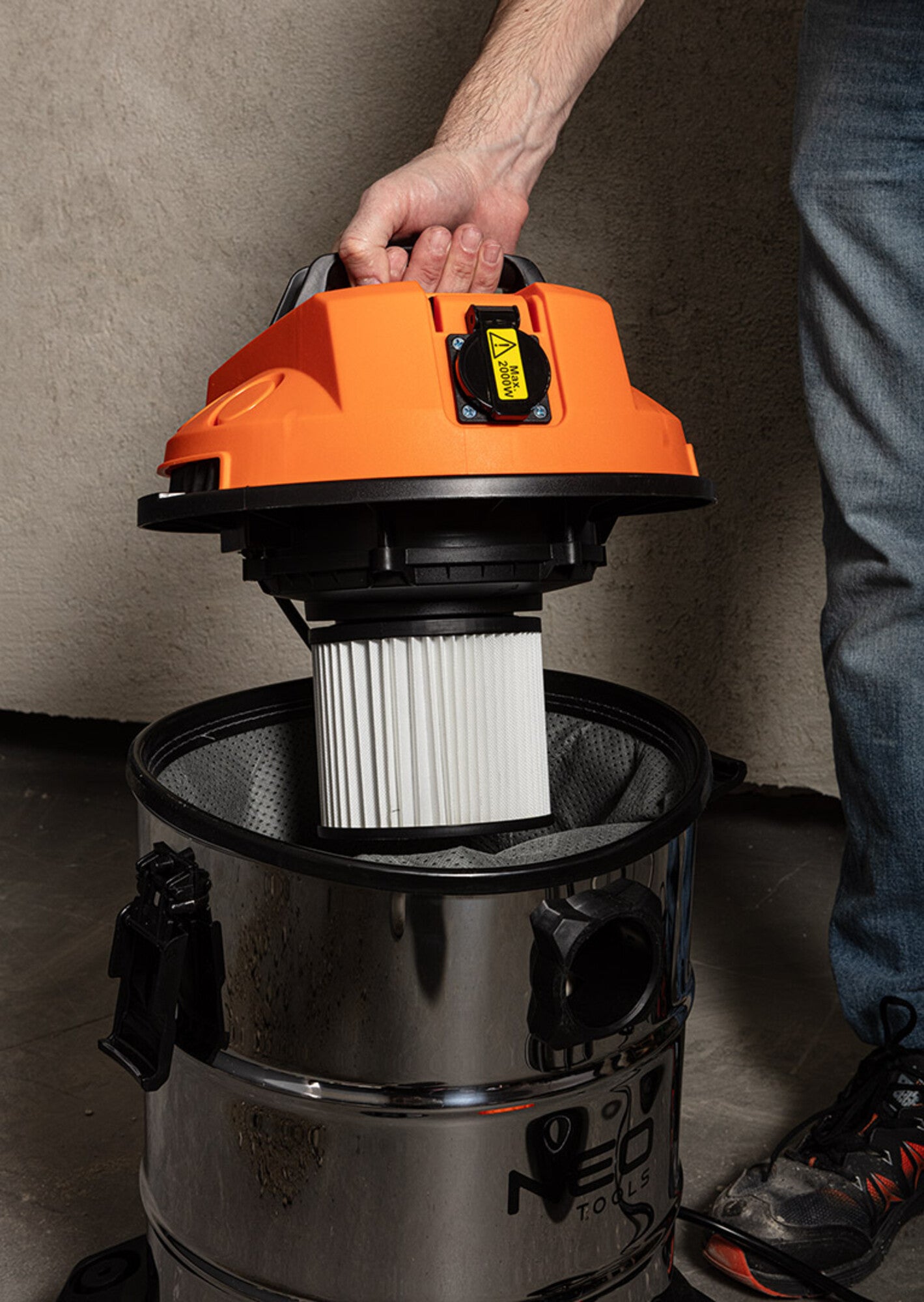 Filtr harmonijkowy do odkurzaczy NEO 04-738 i GRAPHITE 59G614 4