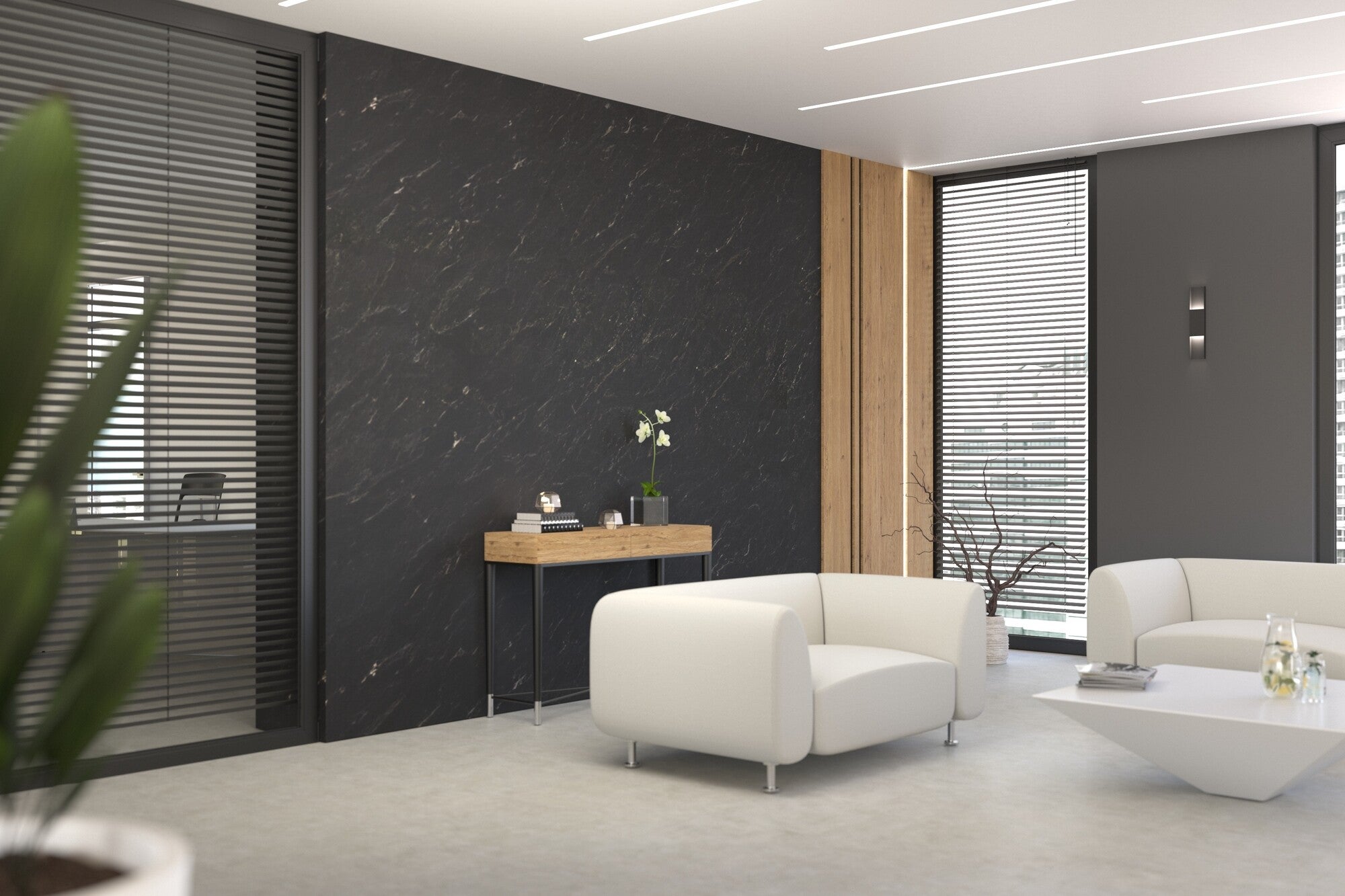 Płytka ścienna Spectra Wall Obsydian 4,0 mm 120x30 1