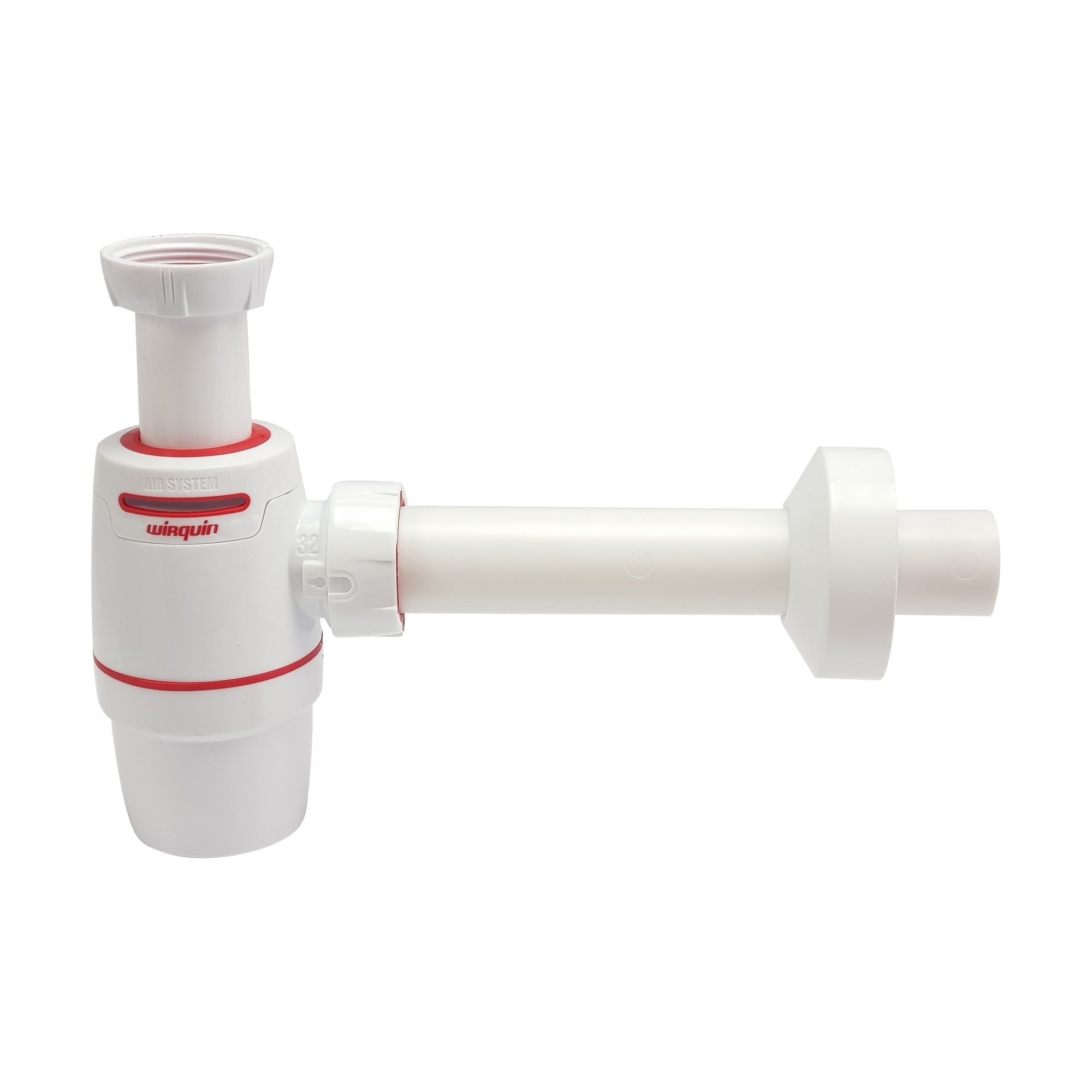 Syfon umywalkowy Neo Air bez spustu, z napowietrzeniem 1