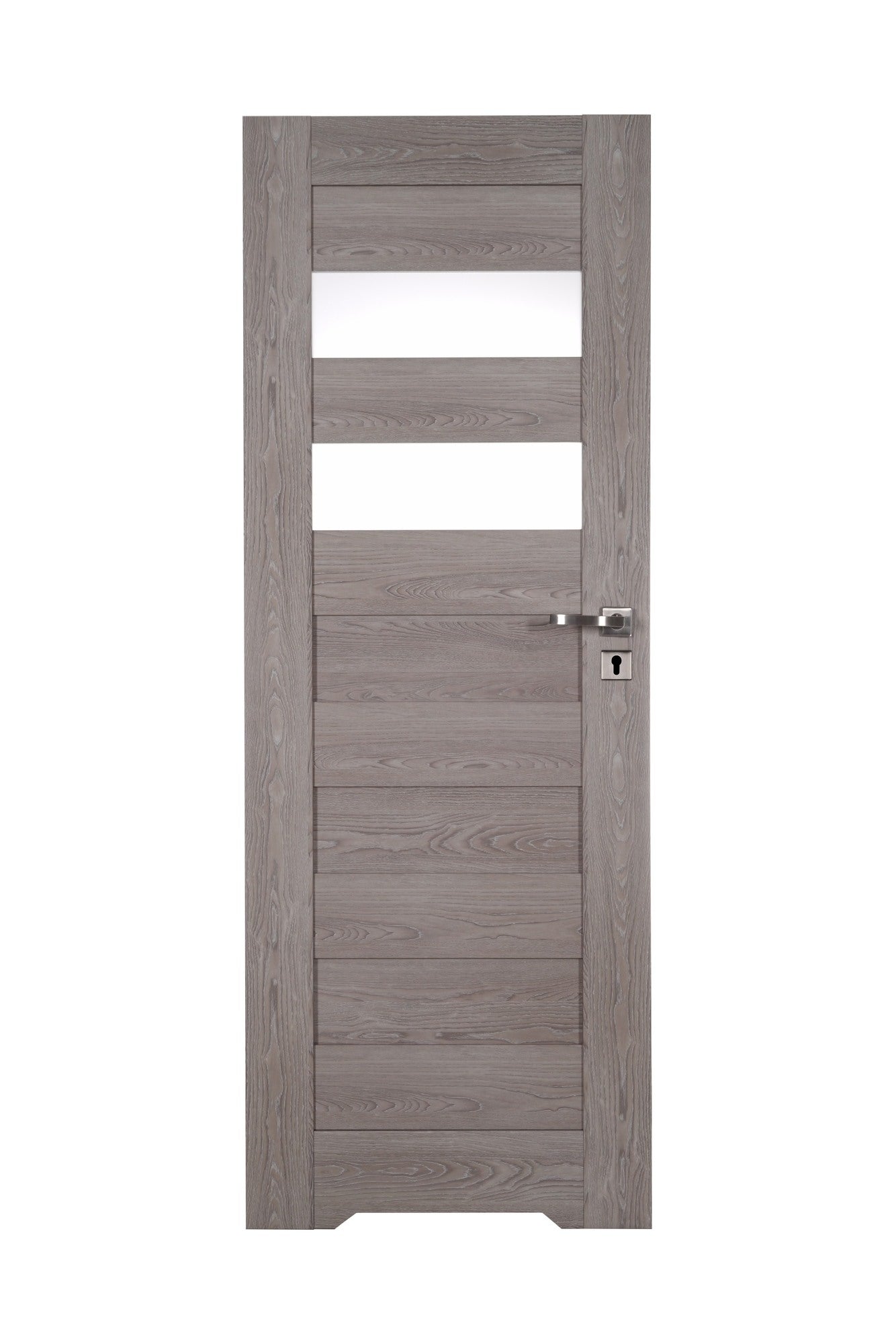 Skrzydło łazienkowe Beta 70 lewe dąb szary 0