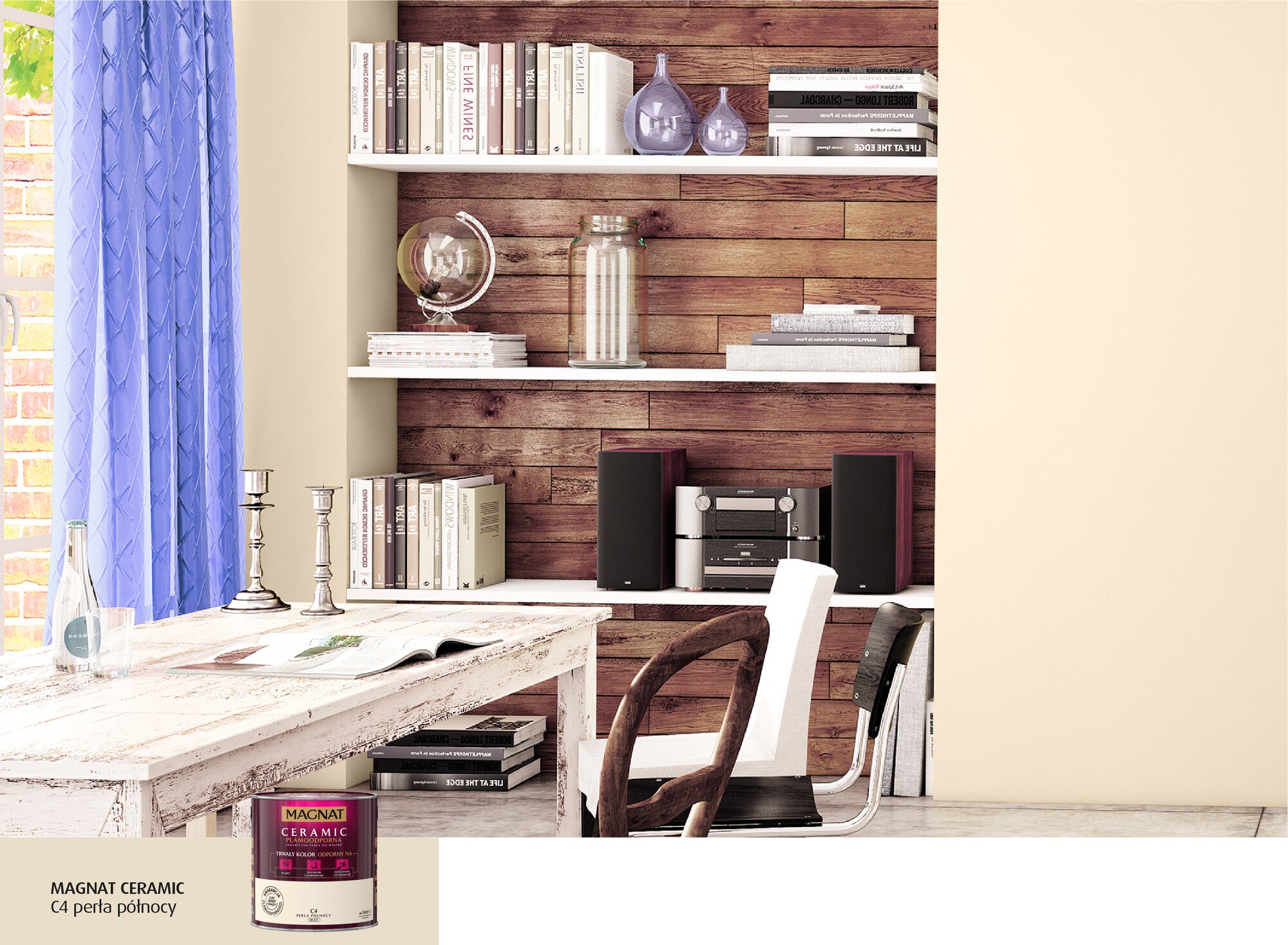 Farba Magnat Ceramic perła północy 2,5l 1