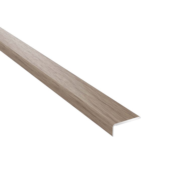Profil podłogowy CS25 zakończeniowy 1200x25x10 aluminiowy dąb odessa