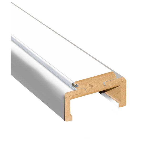 Ościeżnica bezprzylgowa V-Retto regulowana, 260-300 90L, biały, kpl