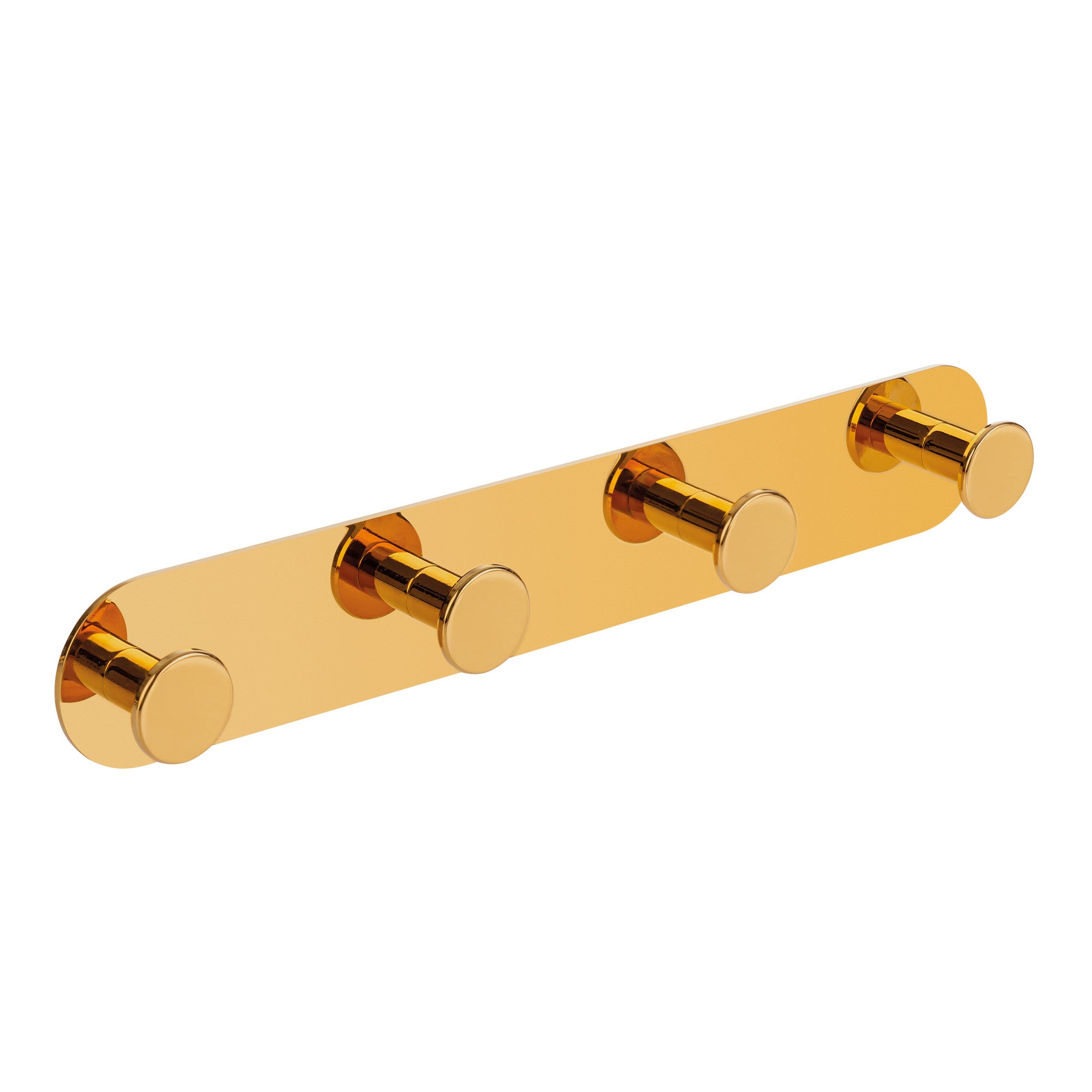 Wieszak łazienkowy Miri poczwórny złoty 0