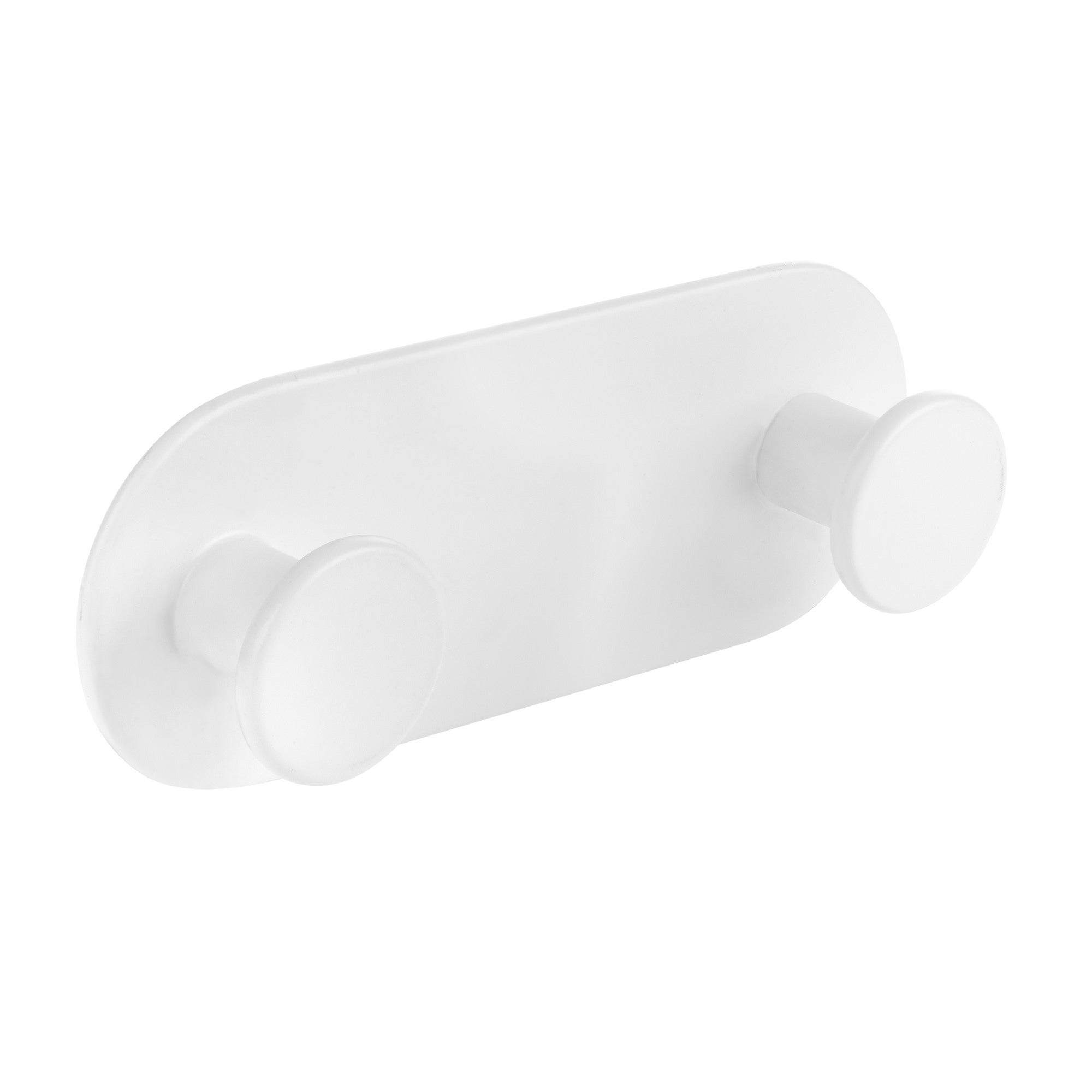 Wieszak łazienkowy Miri podwójny biały 0