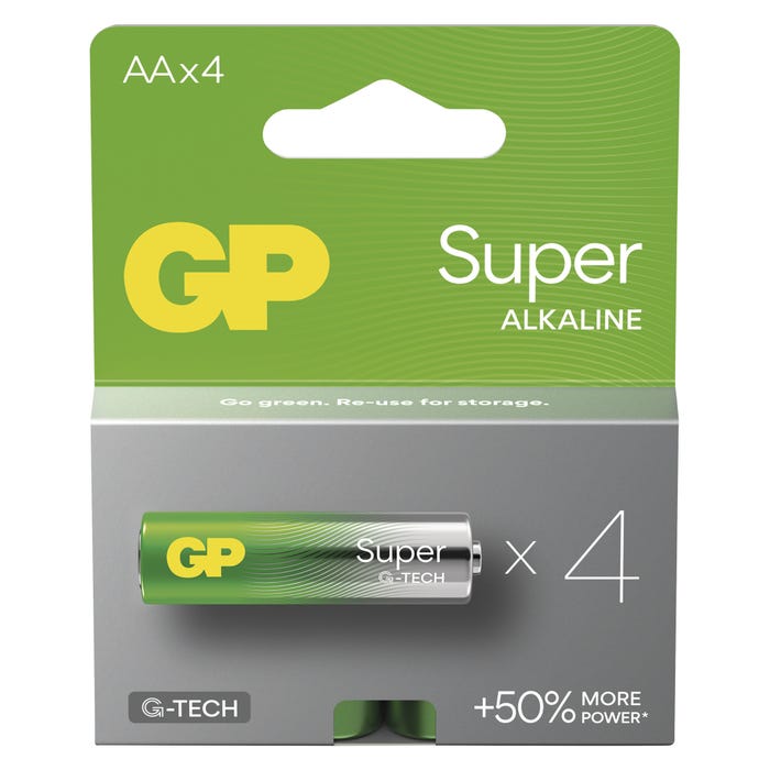 Bateria alkaliczna GP SUPER   AA LR6 1,5V 4szt