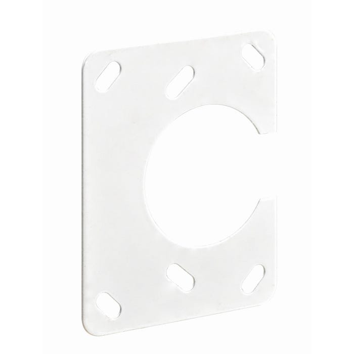 Płytka naprawcza pod puszkę zawiasu 55x70x0.8 mm (2 szt.)