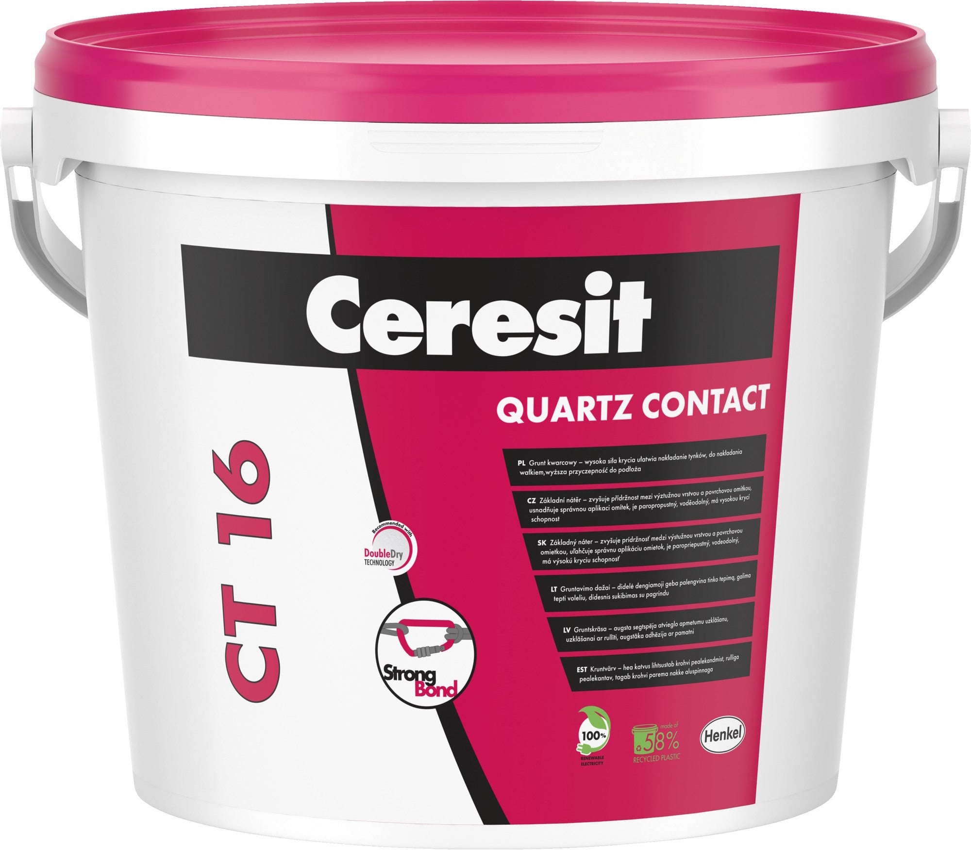 Grunt kwarcowy Ceresit CT16 5 kg 0