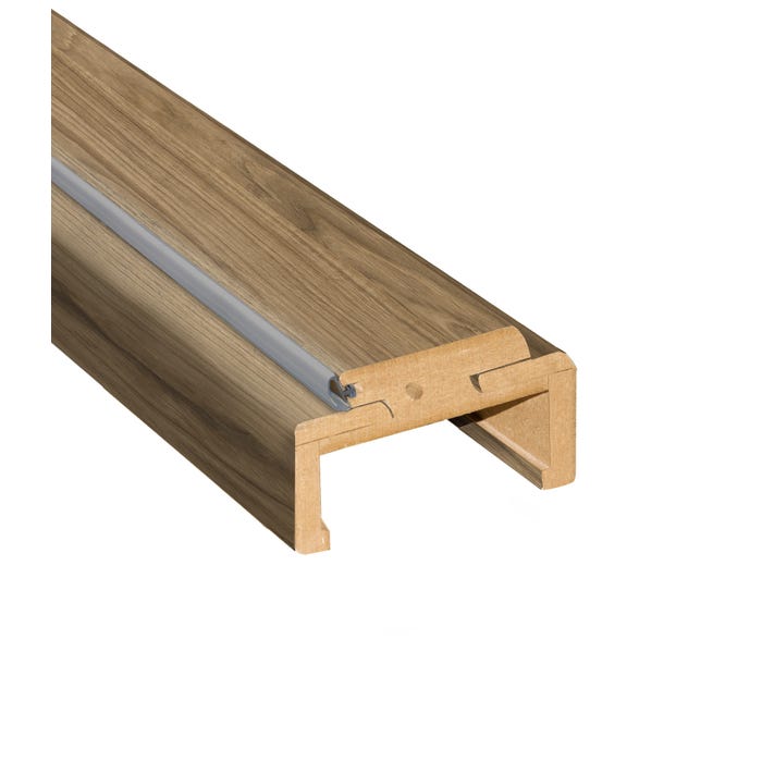 Ościeżnica bezprzylgowa V-Retto regulowana, 220-260 80L, orzech włoski, kpl