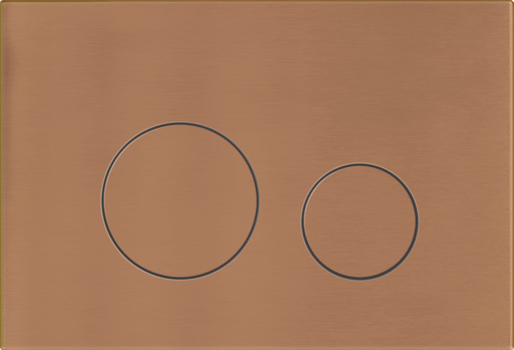 Przycisk spłukujący do stelaża Ravak Smart miedź szczotkowana