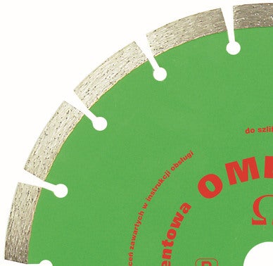 Tarcza diamentowa segmentowa 125x22,2 mm OMEGA 1