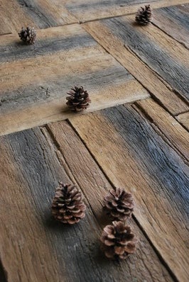 Beton dekoracyjny Deska Retro, brązowy, 23x55 cm, beton 2