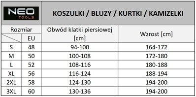 Kurtka robocza zimowa 81-575 NEO, rozm. 3XL (58) 5