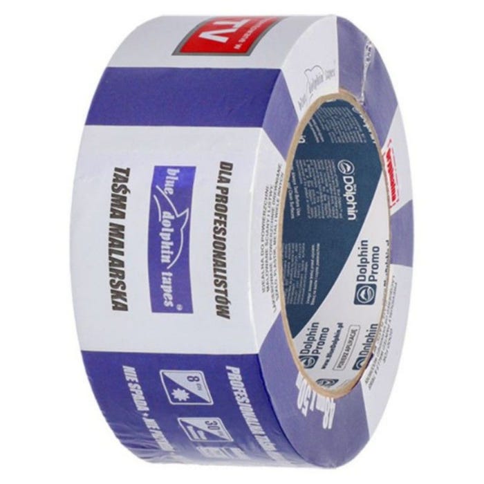 Taśma papierowa maskująca BlueDophin 50m x 48mm