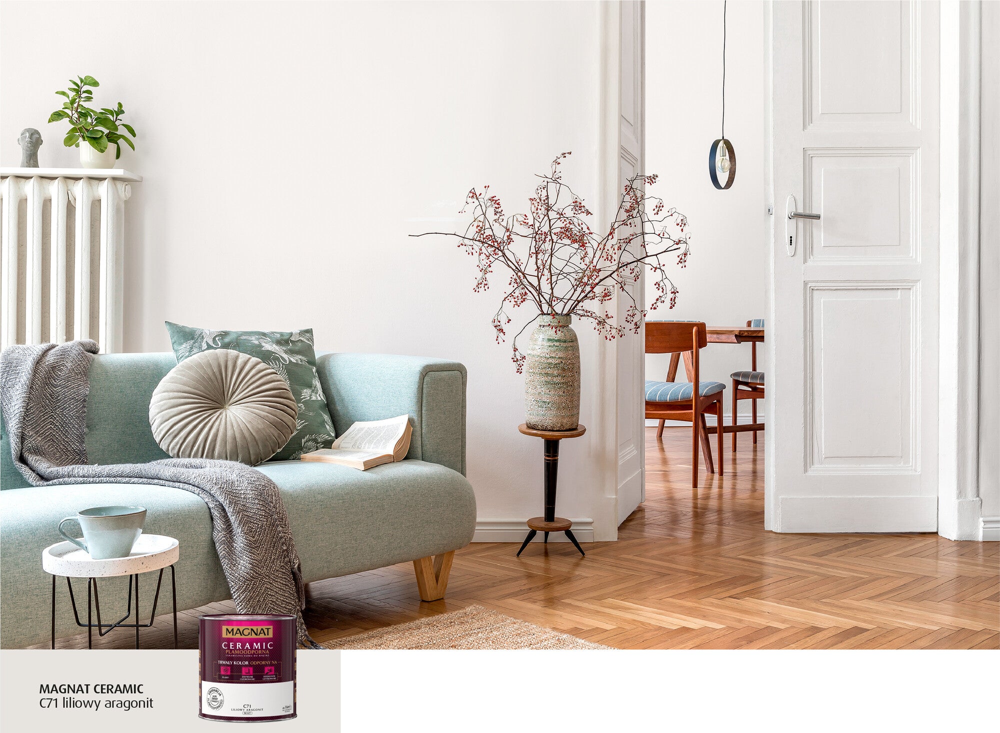 Farba Magnat Ceramic liliowy aragonit 2,5l 1