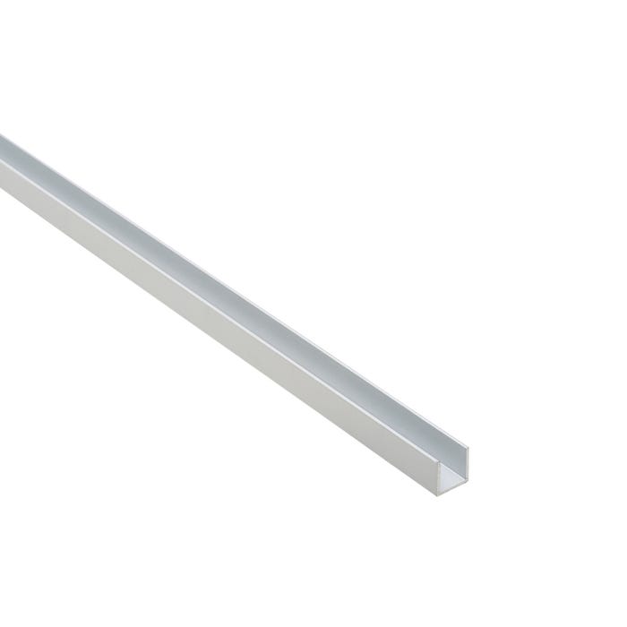 Kształtownik aluminiowy srebrny 10x10x1mm 1m