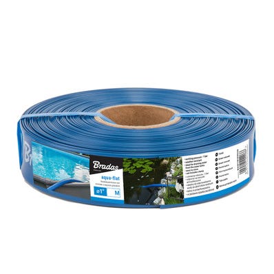 Wąż płaski 1" z opaską, 10 m