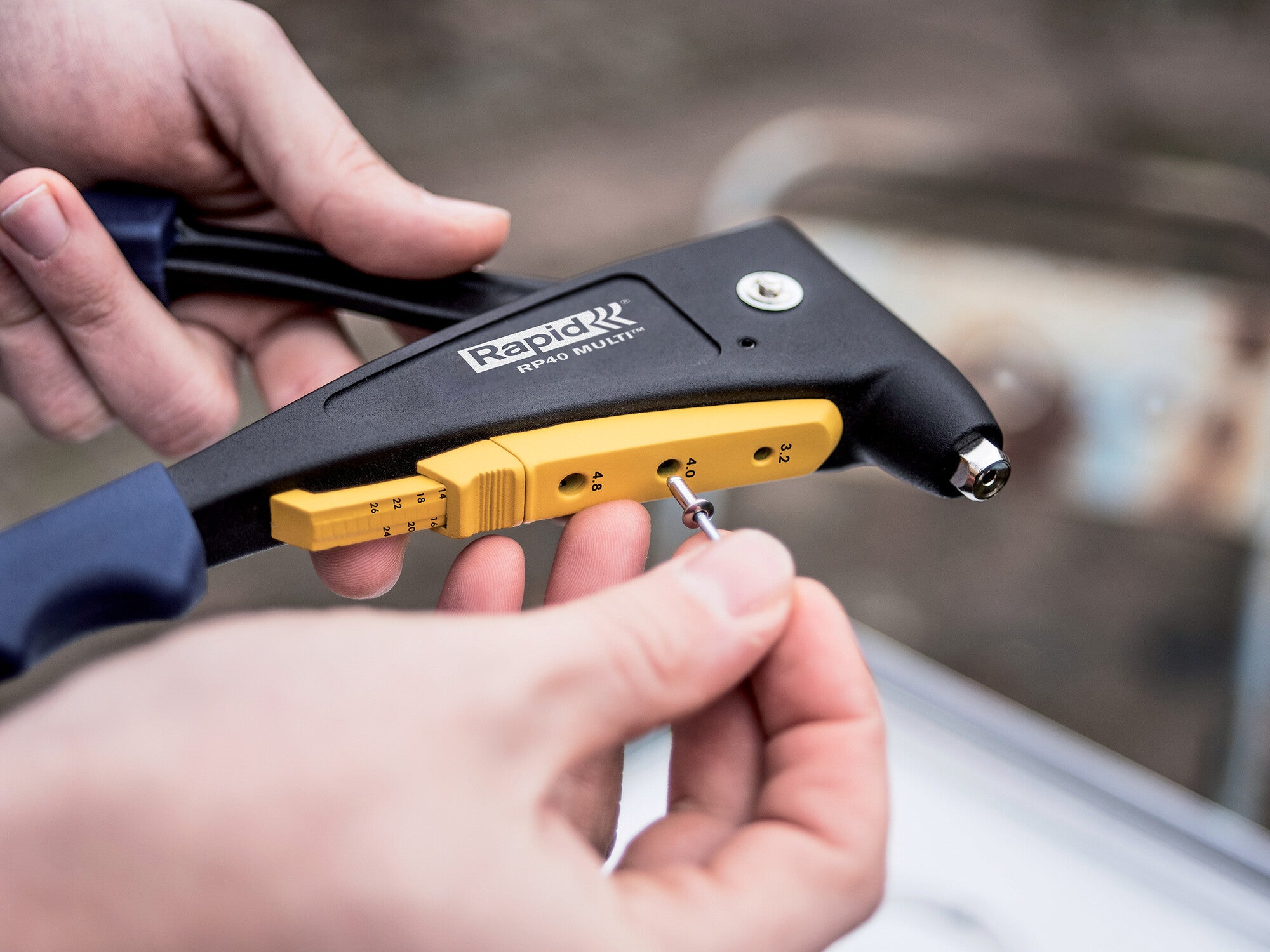 Nitownica 3,2-4,8 mm RAPID RP40 MULTI 4