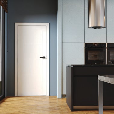 Skrzydło pełne Vector W bezprzylgowe 80 lewe biały 1