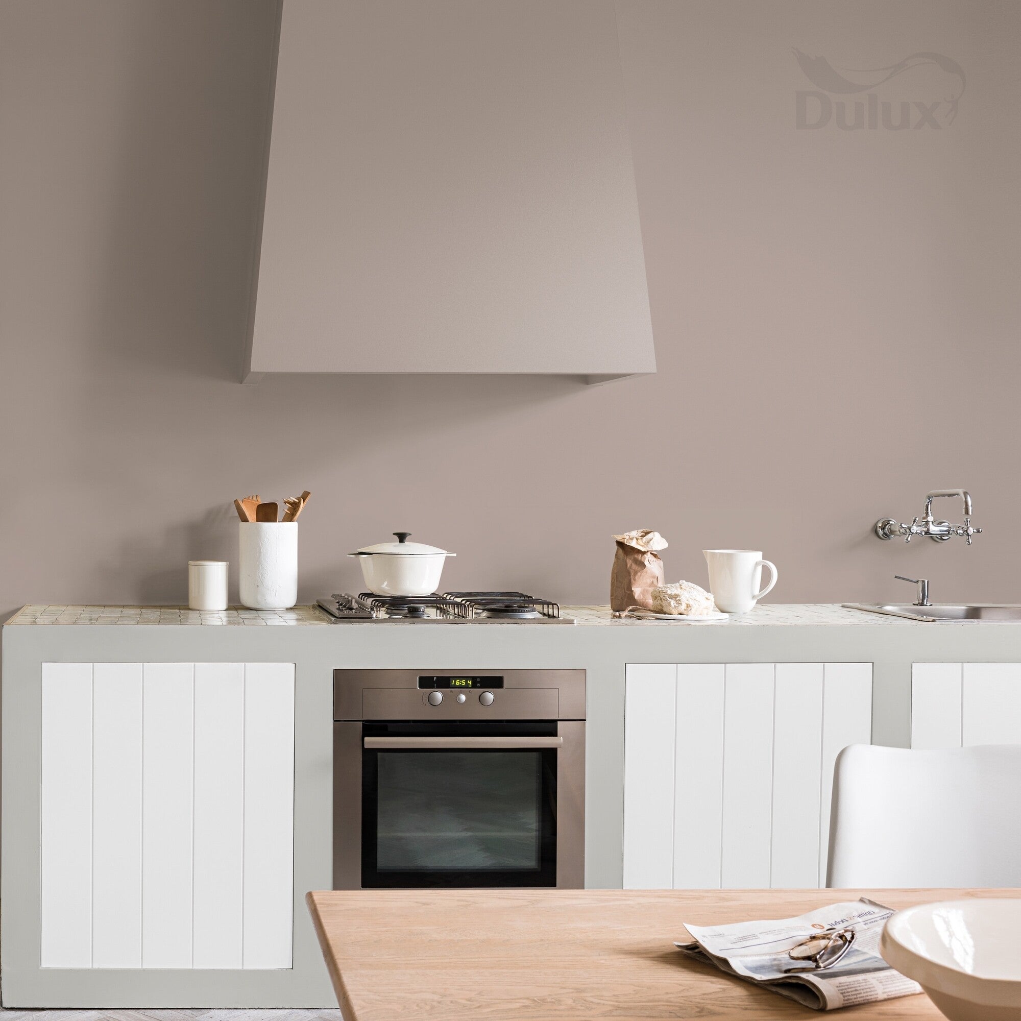 Farba Dulux EasyCare Kuchnia & Łazienka krem kakaowy 2,5l 2