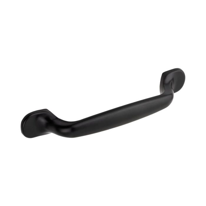 Uchwyt meblowy 96mm ŁAPKA czarny