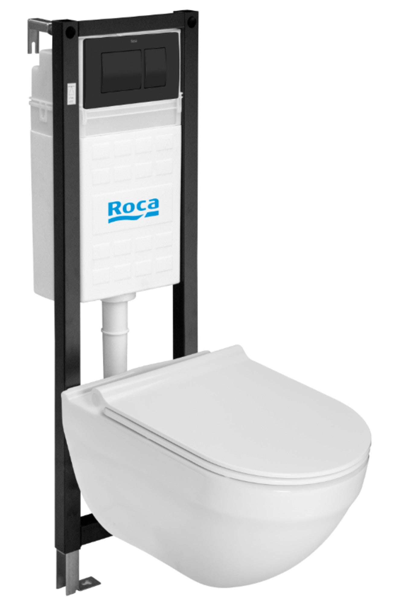 Zestaw podtynkowy Roca Ossa Eco czarny