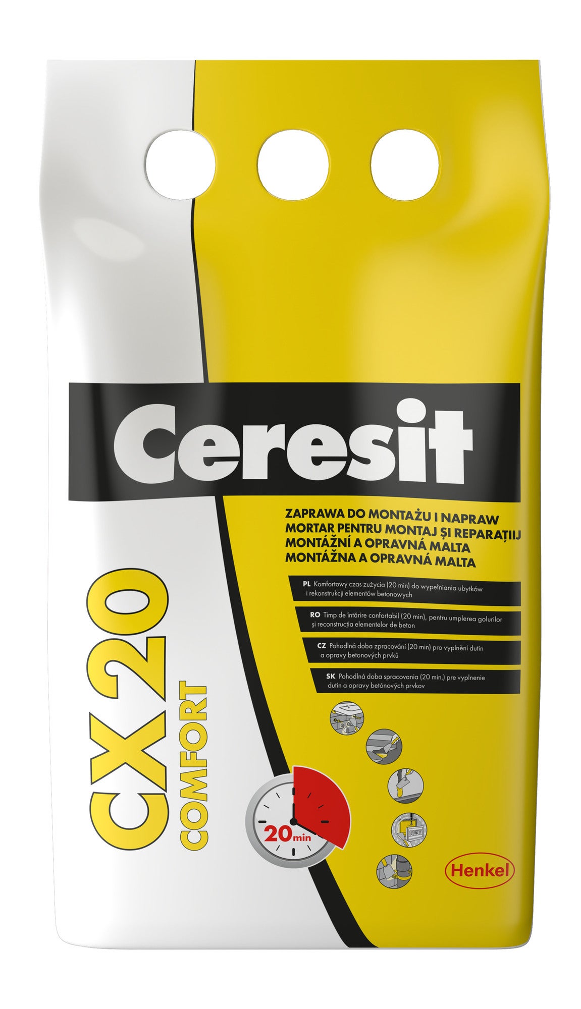 Zaprawa montażowa Ceresit CX20 5 kg
