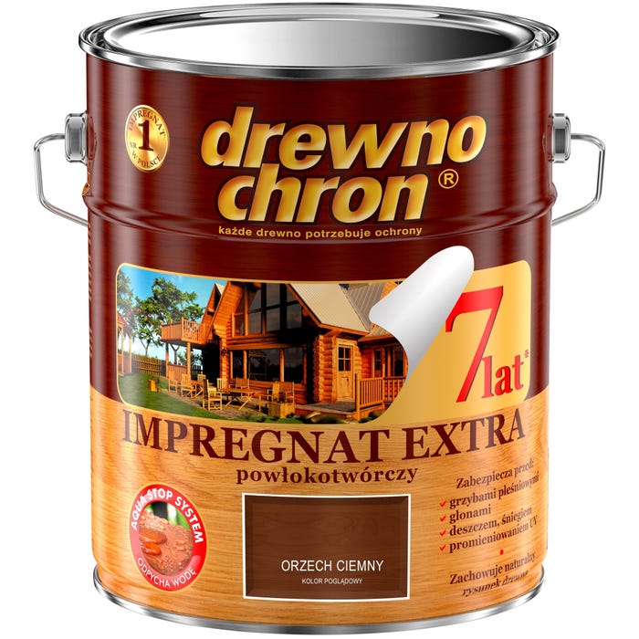 Impregnat Drewnochron Extra orzech ciemny 9l