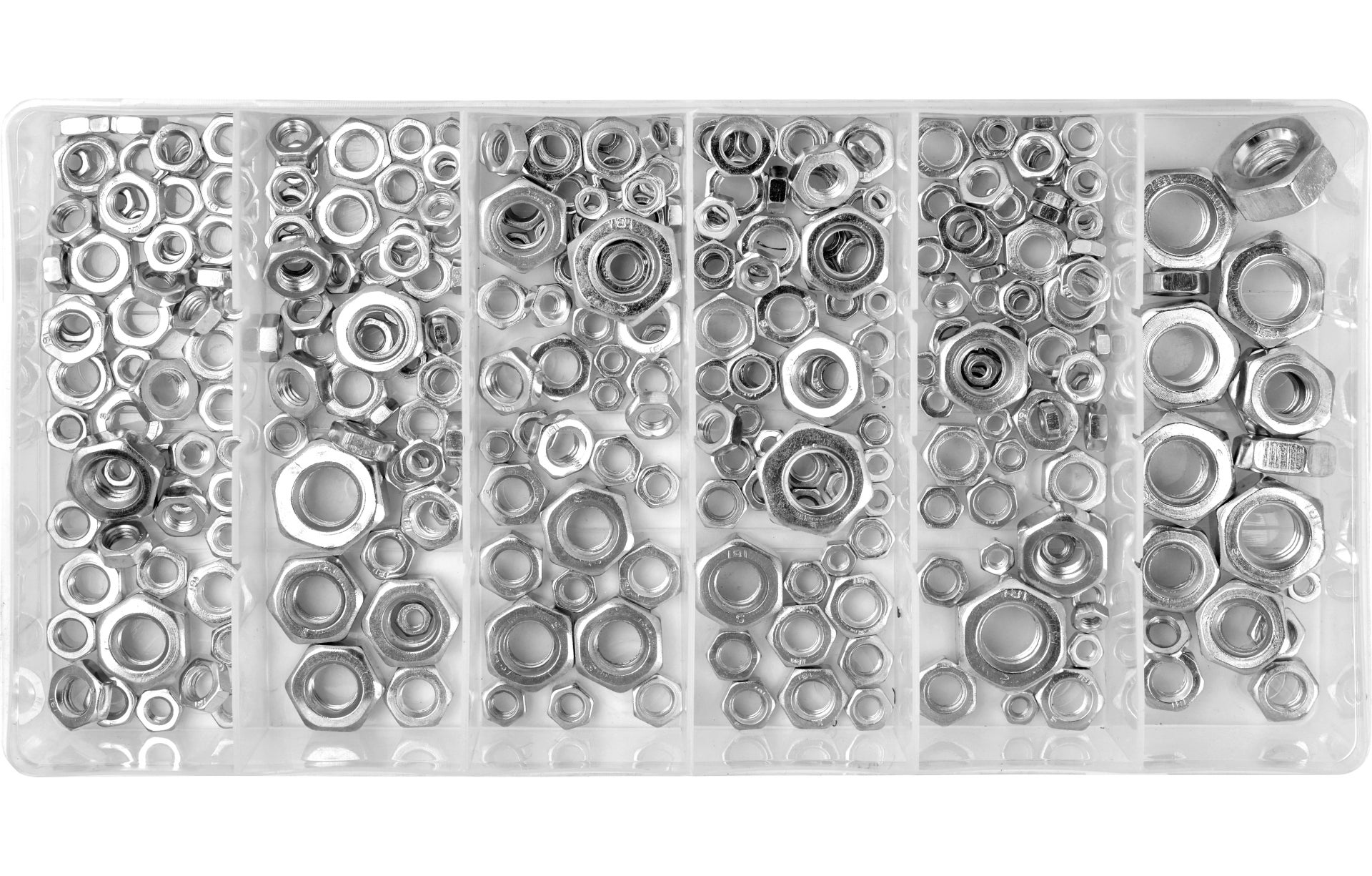 Zestaw nakrętek metrycznych (300 szt.) 2